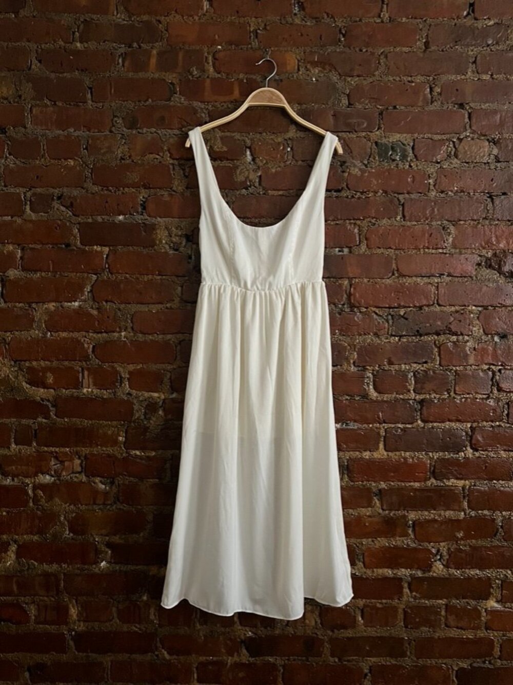 WeWoreWhat white corset midi dress